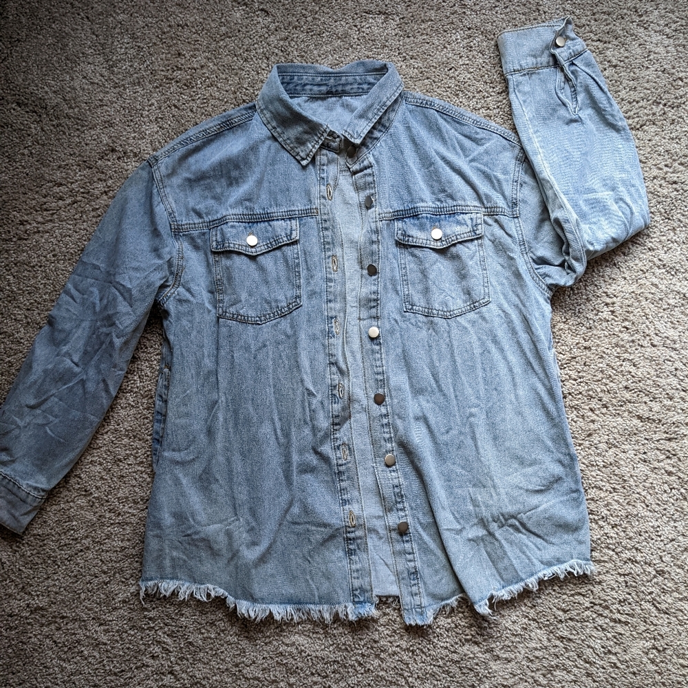 Jean shacket